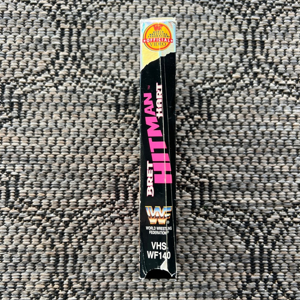WWF Bret Hitman Hart VHS Tape 1994 Coliseum Video WF140 Wrestling Retro Movie - Picture 4 of 9